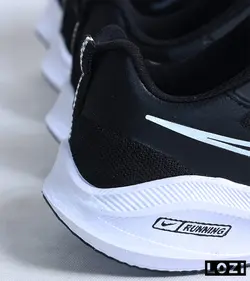 کفش کتانی مردانه مشکی سفید نایک NIKE PEGASUS V10 مدل 3027