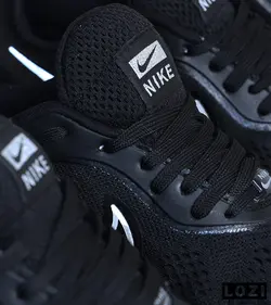 کفش کتانی مردانه مشکی سفید نایک NIKE PEGASUS V10 مدل 3027
