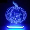 چراغ خواب سه بعدی طرح کدو هالووین کد chkh-003