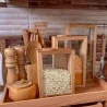 بانکه جا حبوبات چوبی جی اچ استور