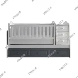 تخت خواب نوزاد کودک به نوجوان مدل الشن