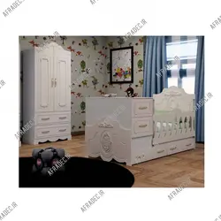 سرویس خواب نوزاد به نوجوان مدل لیانا