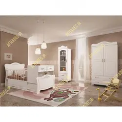 سرویس خواب نوزاد به نوجوان مدل زویا