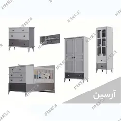 سرویس خواب نوزاد به نوجوان مدل آرسین