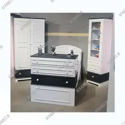 سرویس خواب نوزاد به نوجوان مدل کلاسیک توپی