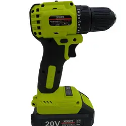 دریل شارژی 20 ولت ایکس کورت موتور براشلس تمام صنعتی مدل Xcort.brushless20v (اصل)