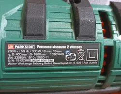 دریل و پیچ بند برقی پارکساید 300 وات تمام صنعتی مدل PNS300A