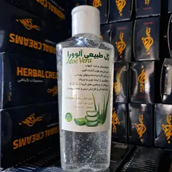 ژل الوورا طبیعی و بدون رنگ و الکل و خوشبو کننده و آبرسان و مرطوب کننده و...