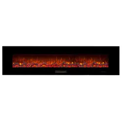 شومینه برقی باریک اچ بی مدل HB-ID6838-200