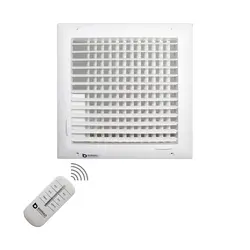 دریچه کولر تک شبکه مربع برنازی سایز 30 در 30