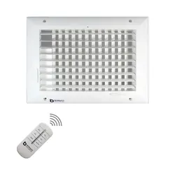 دریچه کولر تک شبکه مستطیل برنازی سایز 20 در 35