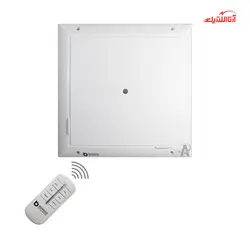 دریچه کولر تک شبکه مربع برنازی سایز 40 در 40