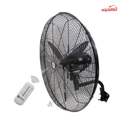 پنکه صنعتی دیواری برنازی ریموت دار مدل BF-W60R