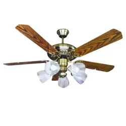 پنکه سقفی لوستری 5 پره 1st shine با کنترل