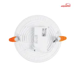 چراغ 12 وات دایره ای SMD مدل فولایت پارس شعاع توس برش 9.8
