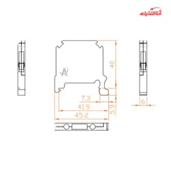 ترمینال فیوزی سایز 2.5 مدل RT-SF1.5-F-RDT2.5-CFC رعد