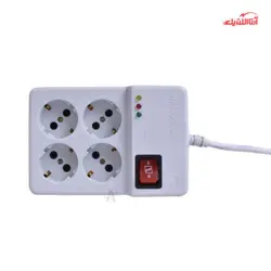 محافظ چهار خانه یخچال ارت دار خیام الکتریک با کابل 5 متری