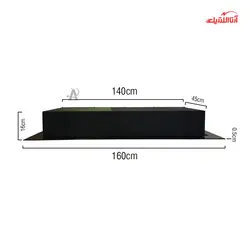 شومینه برقی LCD بیستون مدل H160