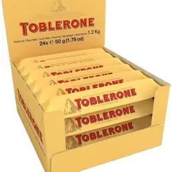 شکلات توبلرون ۵۰ گرمی توبلرون مدل شیری ۵۰ گرم