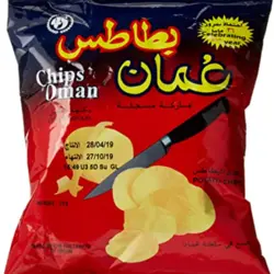 چیپس عمان عمان مدل بطاطس عمان ۵۰ عددی کوچک