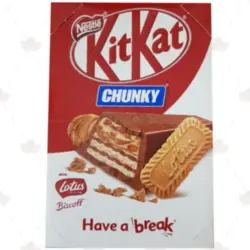 کیت کت لوتوس بیسکوف دو انگشتی نستله مدل lotus biscoff