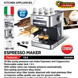 اسپرسو ساز تلیونیکس مدل 5199