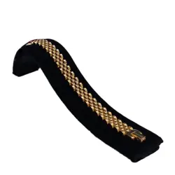 دستبند طرح رولکس رنگ طلایی سایز S کد CS-1155 - کاپل شاپ