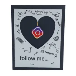 کارت پستال عاشقانه طرح اینستاگرام کد CS-1226 - کاپل شاپ