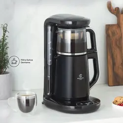 چایساز و قهوه ساز سخنگو کاراجا Caysever Robotea کروم