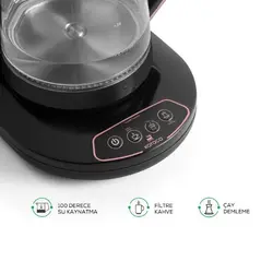 چایساز و قهوه ساز سخنگو کاراجا Robotea Connect رزگلد