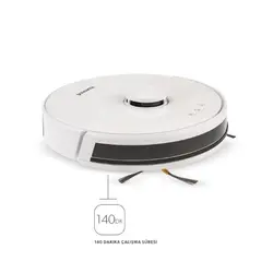 جارو رباتیک هومند Alex Laser 1281H سفید