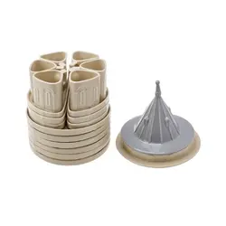 سرویس شیرینی خوری 20 پارچه کاراجا X Ist Collection Galata Kulesi