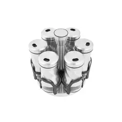 جا ادویه 7 پارچه کاراجا Tottori Inox