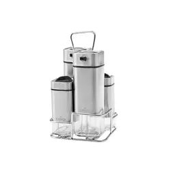 ست سالاد خوری 5 پارچه کاراجا Inox