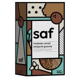 گرانولا کتوژنیک نارگیل Saf حجم 200 گرم
