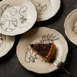 سرویس شیرینی خوری 6 پارچه کاراجا Face