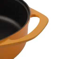 قابلمه چدنی پوت آرت سایز 26 زرد