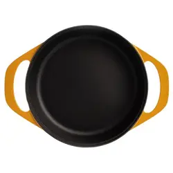 قابلمه چدنی پوت آرت سایز 26 زرد