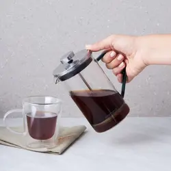 فرنچ پرس کاراجا Cool Green نقره ای 600 میلی