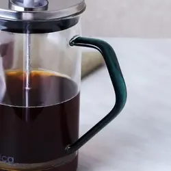 فرنچ پرس کاراجا Cool Green نقره ای 600 میلی