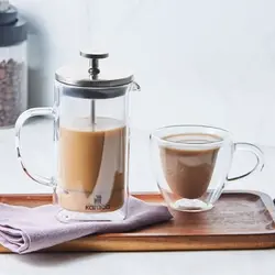 فرنچ پرس کاراجا Pia نقره ای 350 میلی