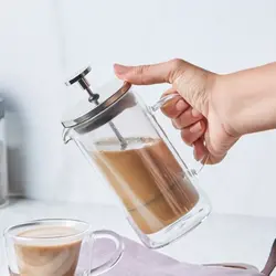 فرنچ پرس کاراجا Pia نقره ای 350 میلی