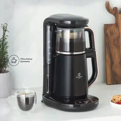 چایساز و قهوه ساز سخنگو کاراجا Caysever Robotea رزگلد