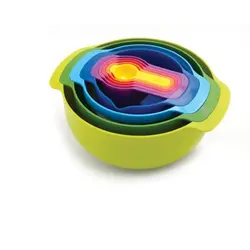 ست کاسه و پیمانه ۹ پارچه جوزف جوزف 40031 Nest Plus