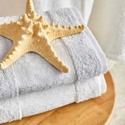 ست حوله تن پوش 6 تکه کاراجاهوم Casita بژ/کرم