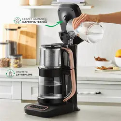 چایساز و قهوه ساز سخنگو کاراجا Caysever Robotea Pro Connect رزگلد