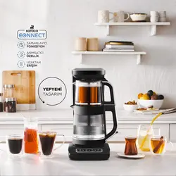 چایساز و قهوه ساز سخنگو کاراجا Caysever Robotea Pro Connect نقره ای