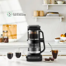 چایساز و قهوه ساز سخنگو کاراجا Caysever Robotea Pro Connect نقره ای