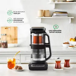 چایساز و قهوه ساز سخنگو کاراجا Caysever Robotea Pro Connect نقره ای