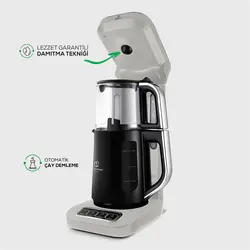 چایساز و قهوه ساز سخنگو کاراجا Caysever Robotea Pro کرم